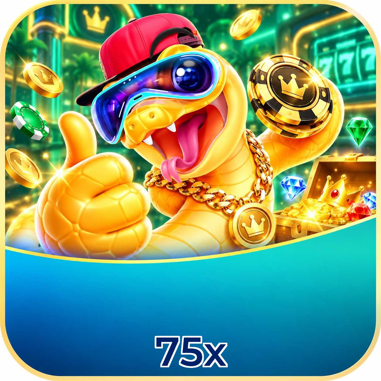 Loterias online da 75x com Mega-Sena e pagamento via PIX