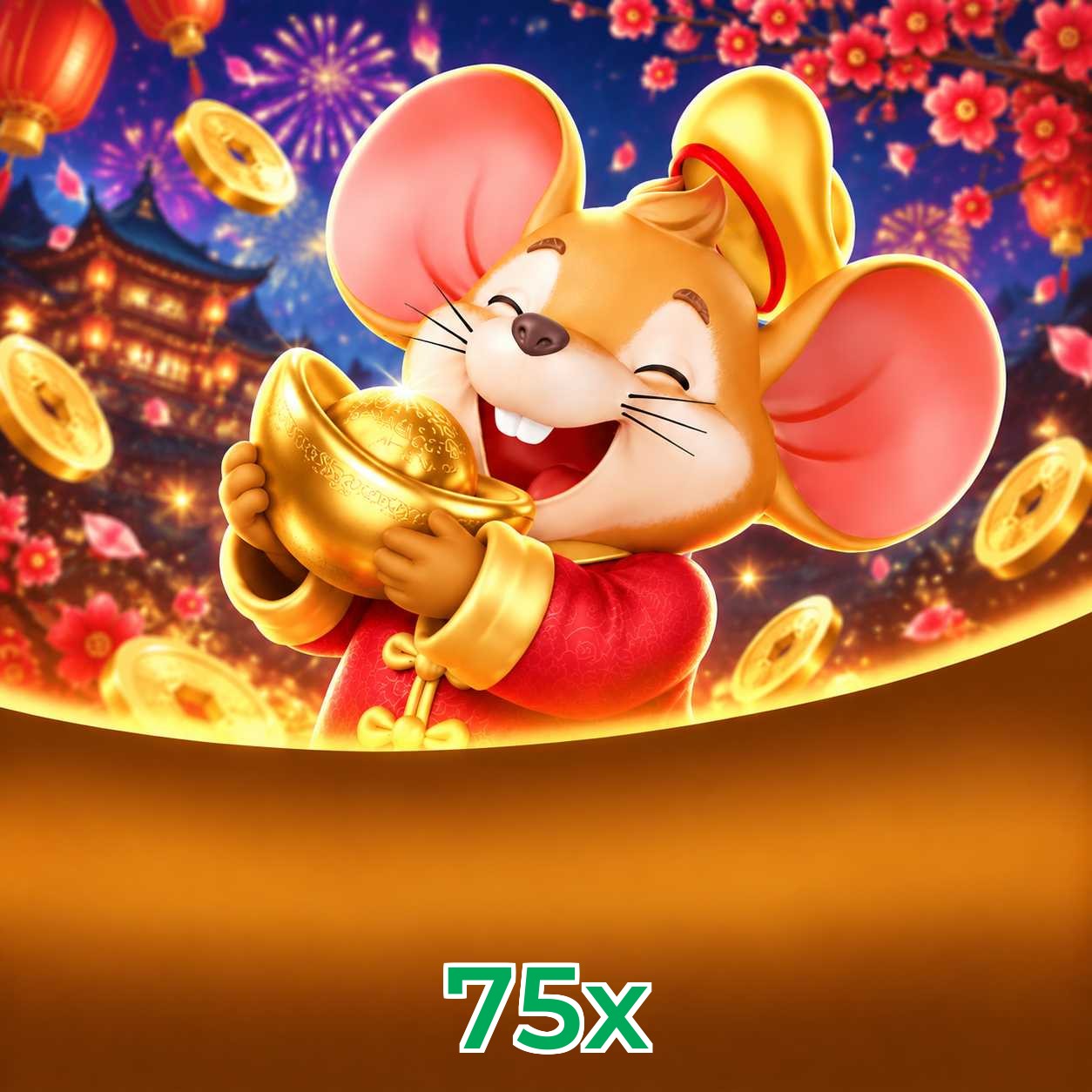 Página oficial da 75x no Facebook com promoções e suporte